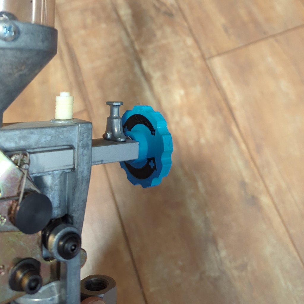 Dillon Powder Measure Knob 2.0