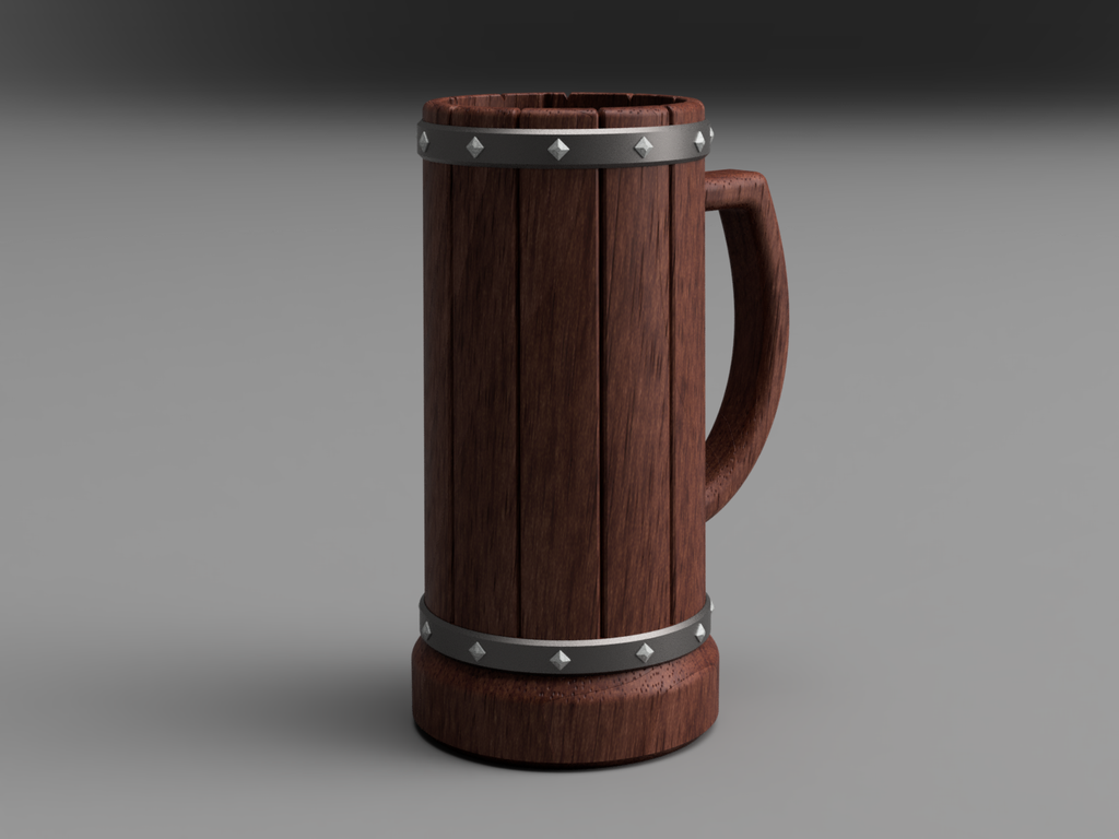 Can Holder – wooden barrel style and KCD logo