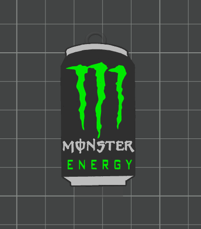 Chaveiro Abridor modelo lata latinha Monster