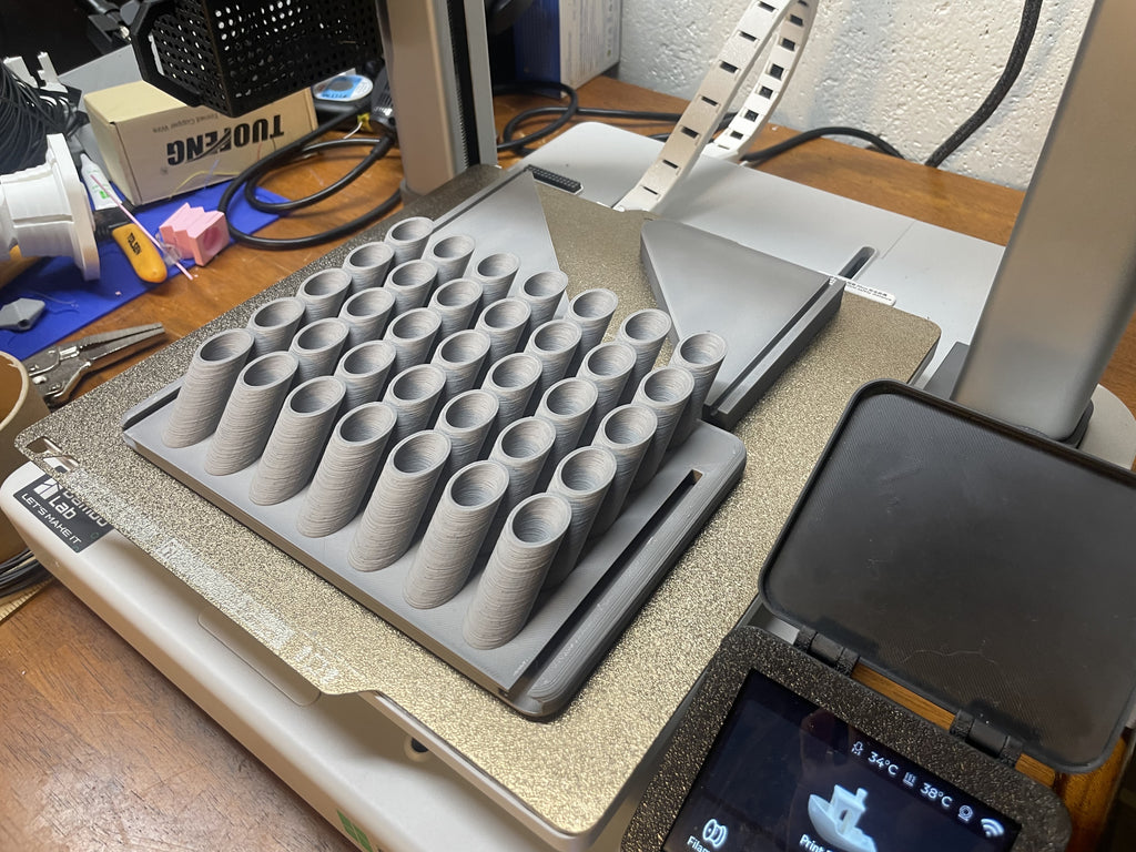 Vape Cart Display Stand Wall