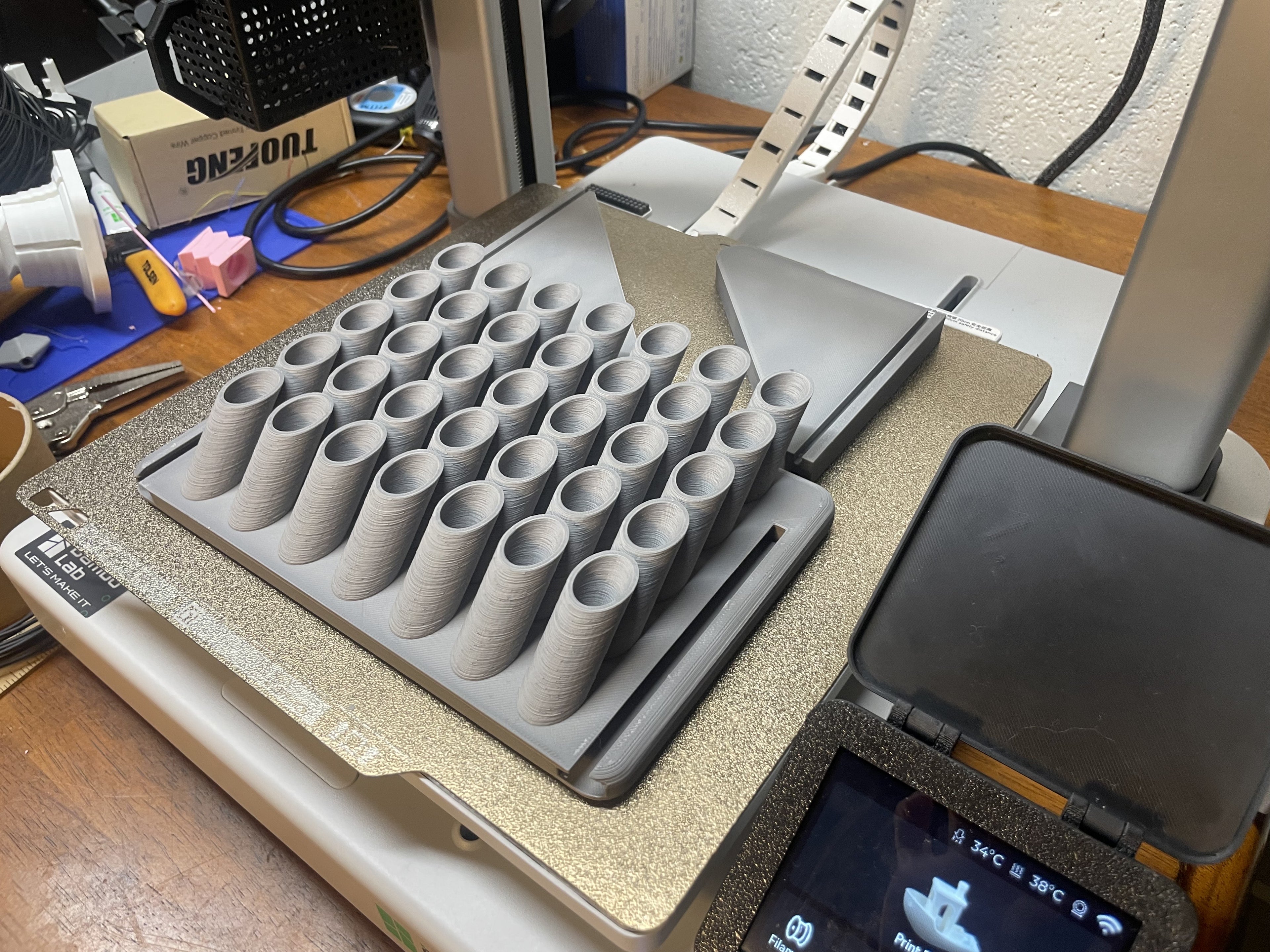 Vape Cart Display Stand Wall