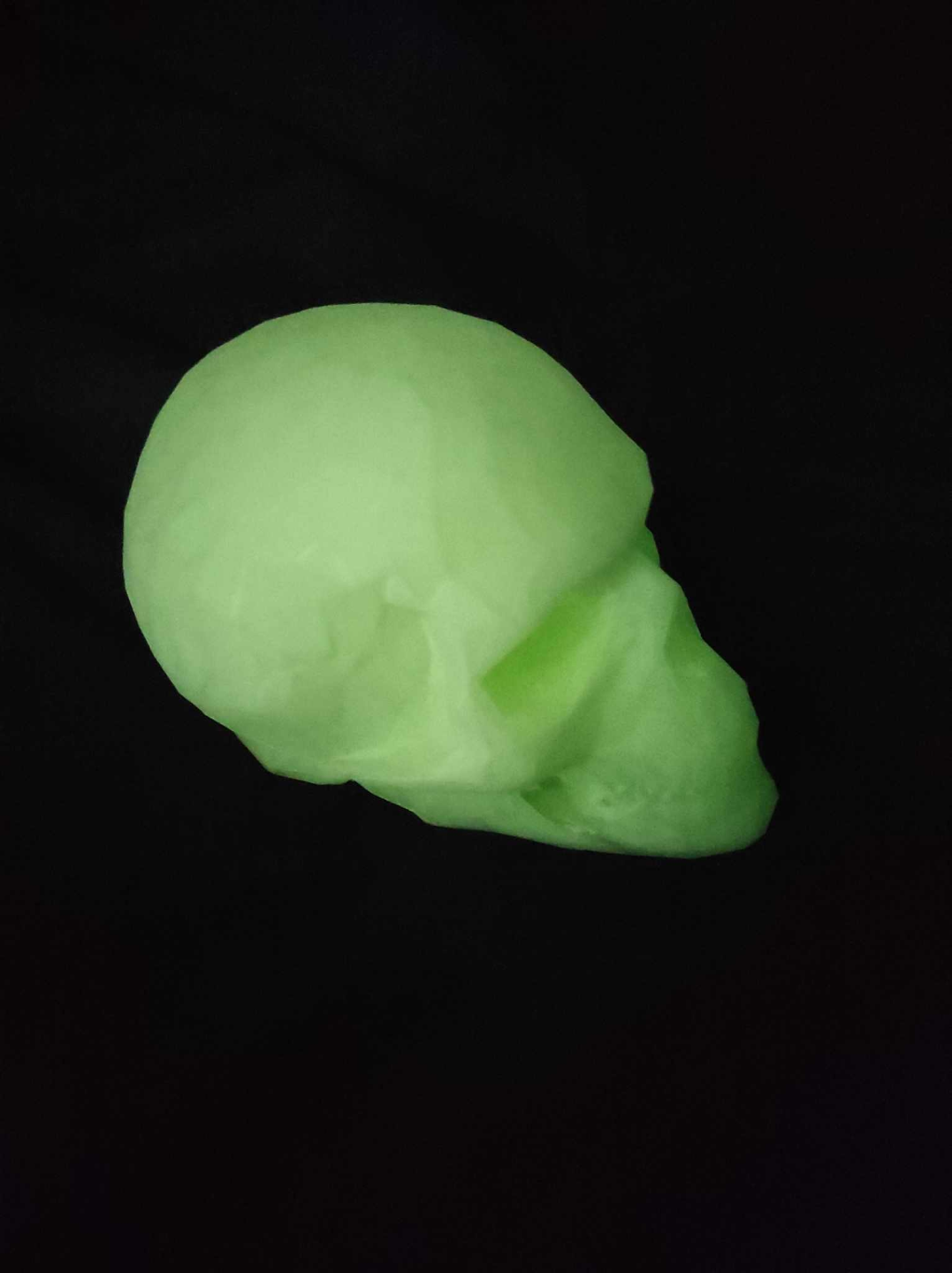LowPoly Skull from 3D scan