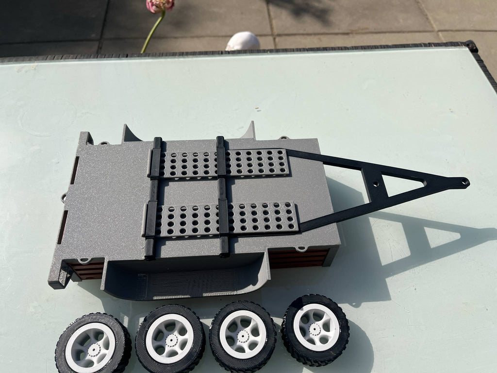 Truck for RC car expedition off-road car 1:10,1:12