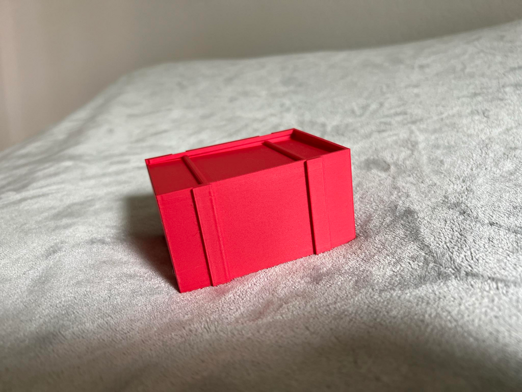 Interconnecting Modular Box with sliding Lid