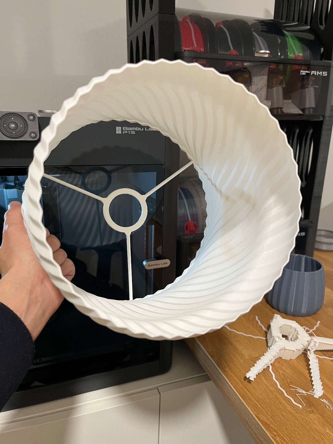 Make My Lamp - Lamp Shade with Internal Ring