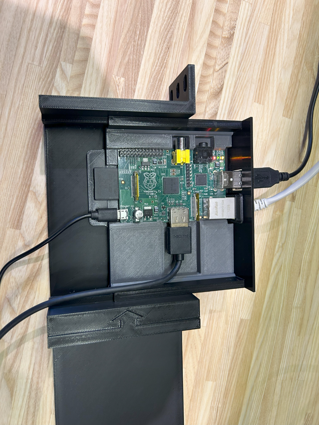 Raspberry Pi 3b Rev 1 Insert for RackMod 1U Slide