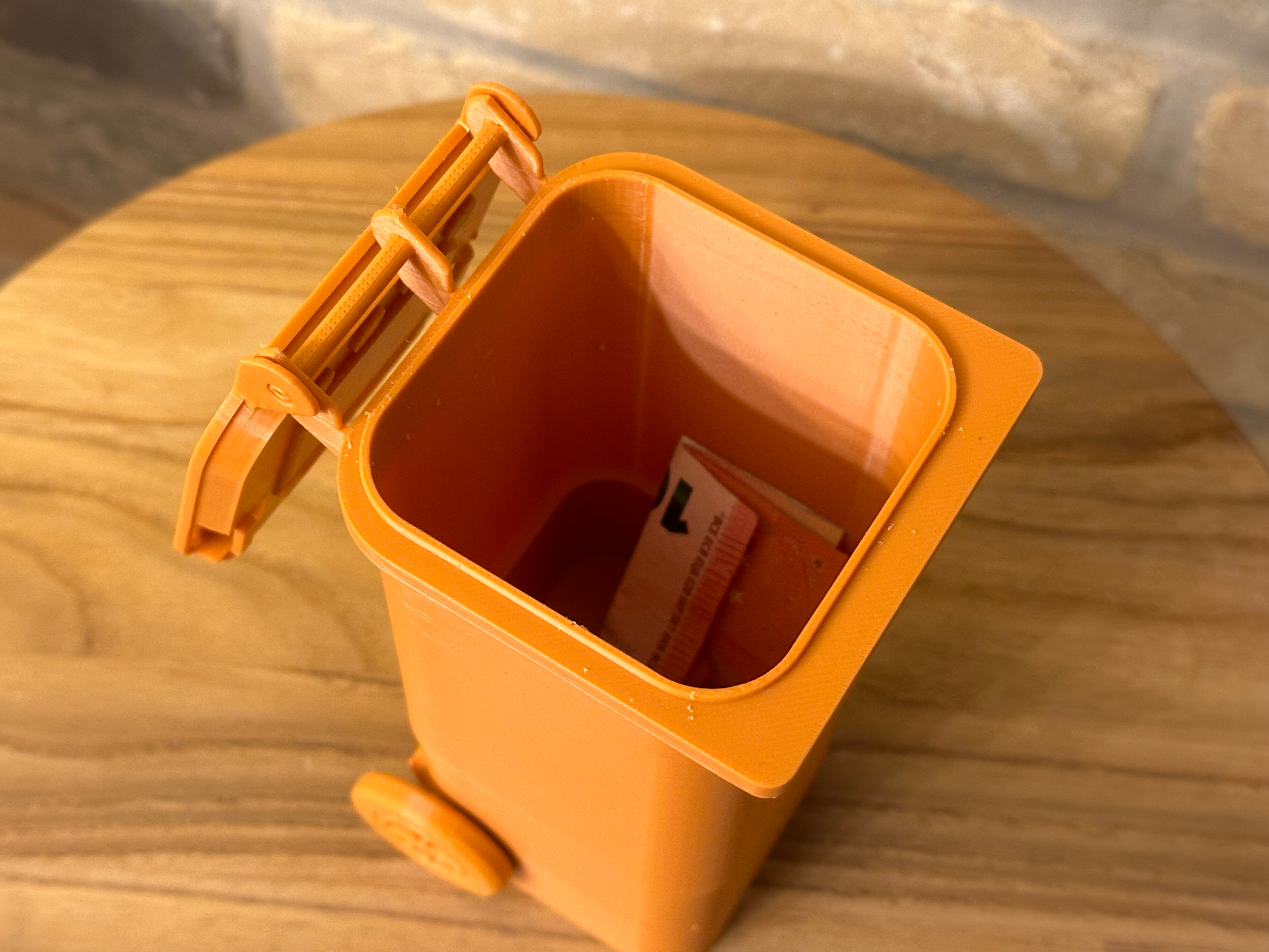 Cash can - Waste Bin Coin Bank