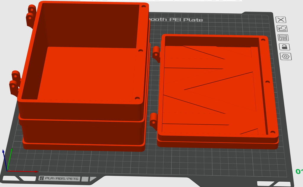Durable storage box for SSD, SD, MicroSD and USB