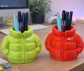 Puffer Jacket Pen Holder – Desk Organizer