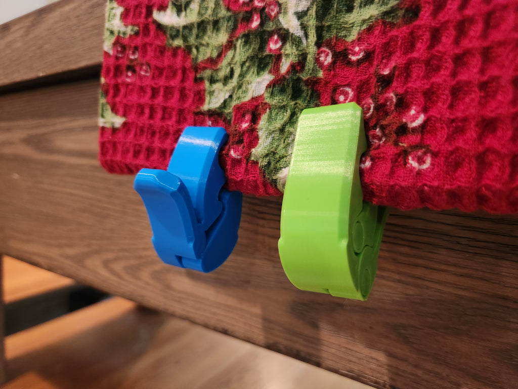 Curvy Cam Lock Bag Clip