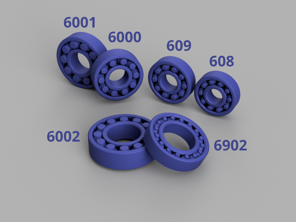 Print-in-Place Ball Bearings
