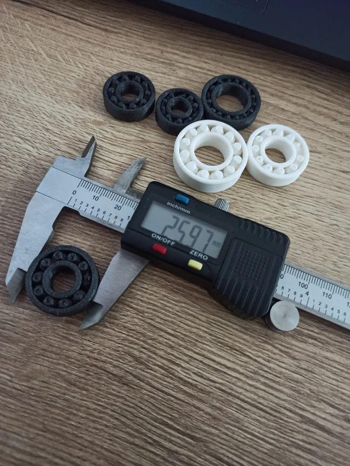 Print-in-Place Ball Bearings