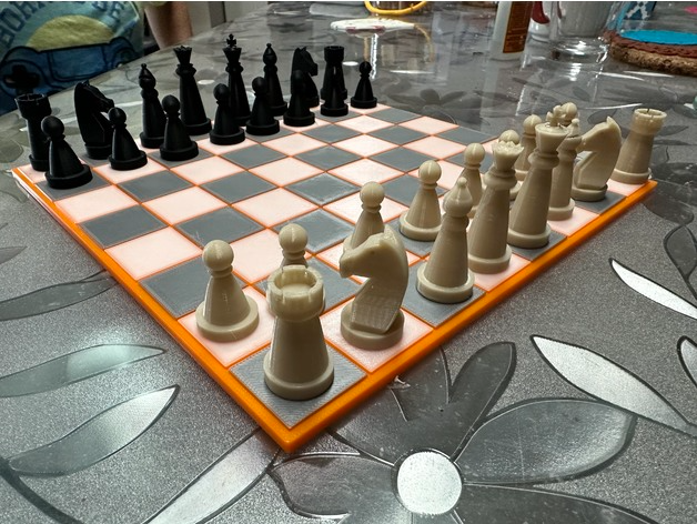 Simple Chess Pieces