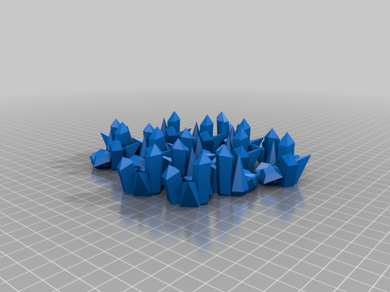 Crystal Cluster Straw Topper