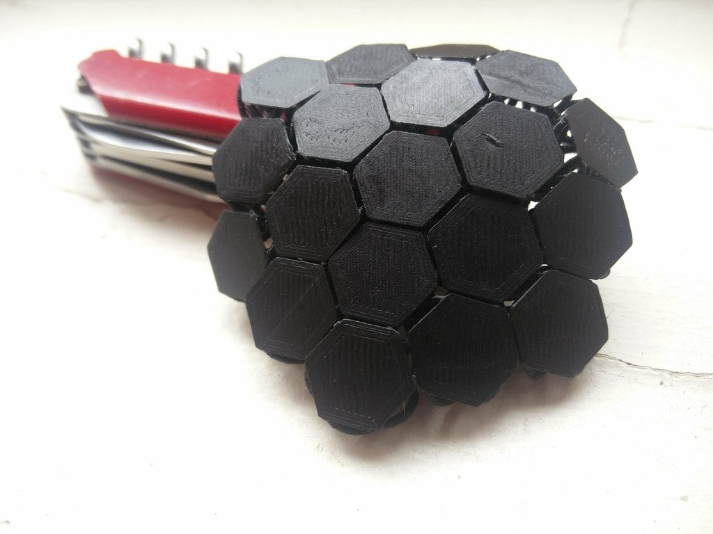 Space Fabric Hexagons