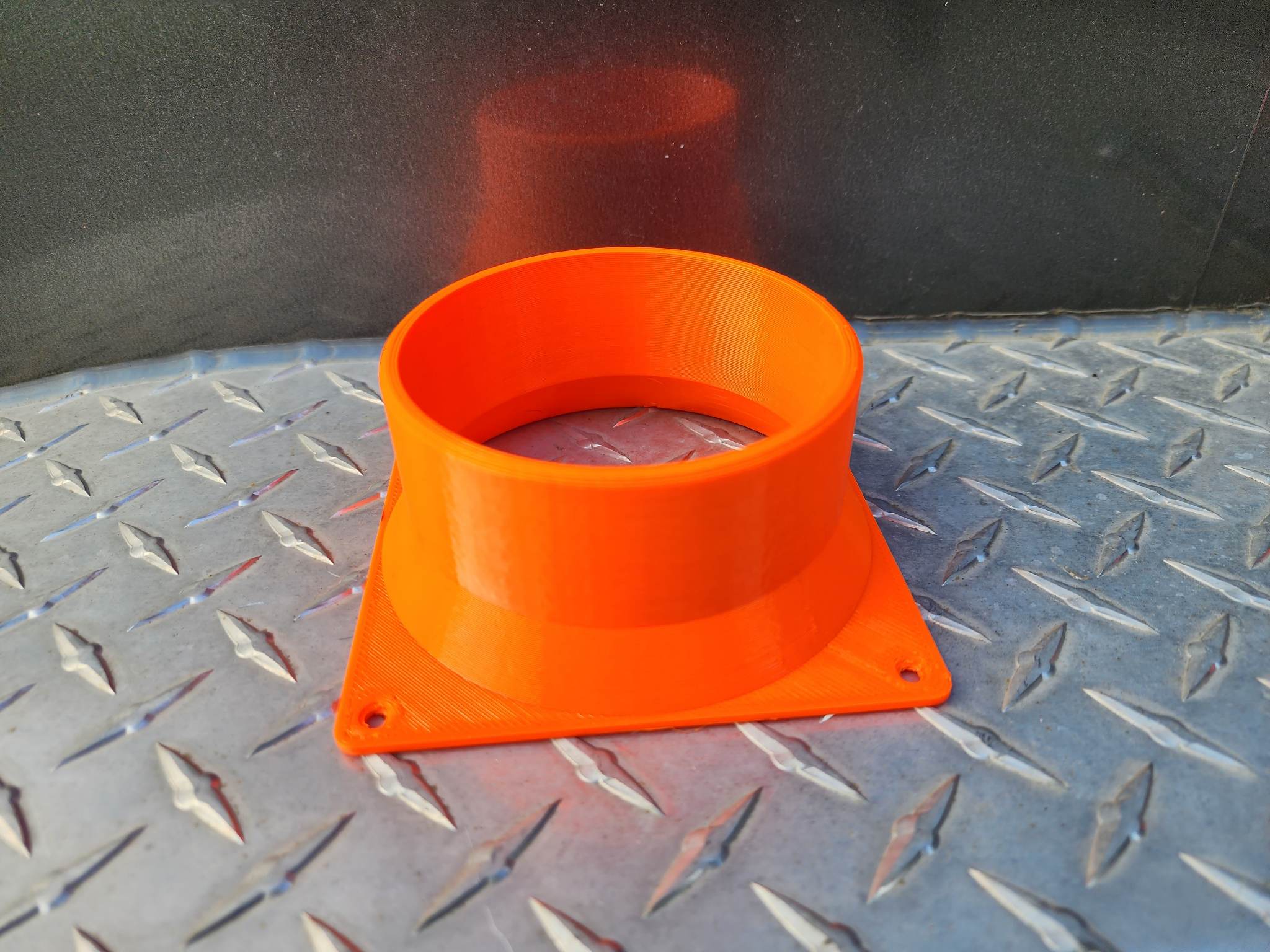 120mm Fan to 4 Inch Duct Adapter (Customizable)