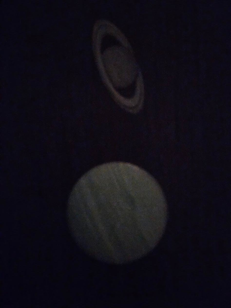 Glow in the Dark Planets - Jupiter and Saturn