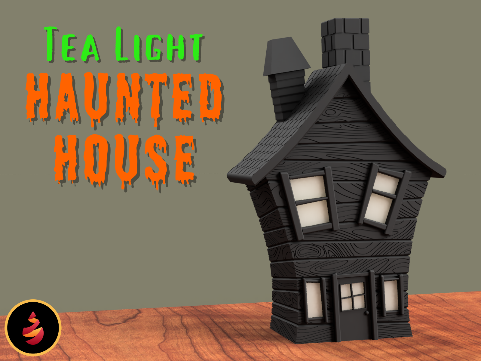 Tea Light Haunted House