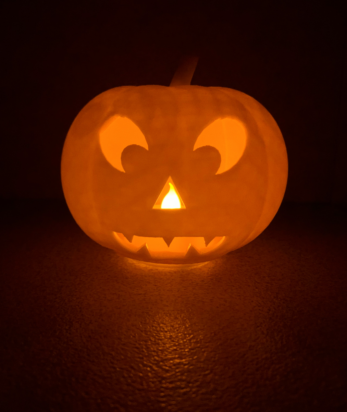 Jack O Lantern Style 1 (With & Without Stem)