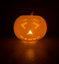 Jack O Lantern Style 2 (With & Without Stem)