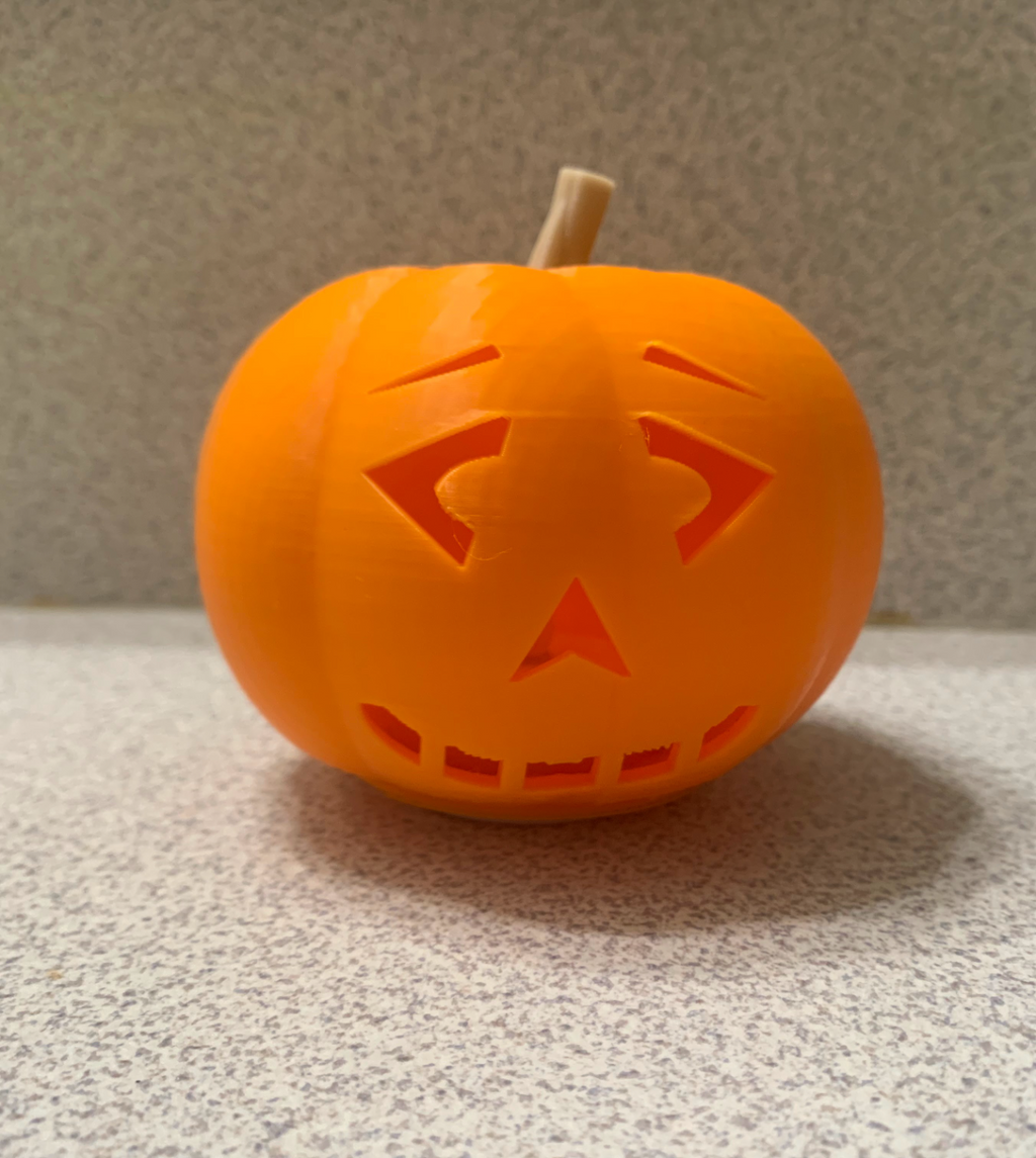 Jack O Lantern Style 2 (With & Without Stem)