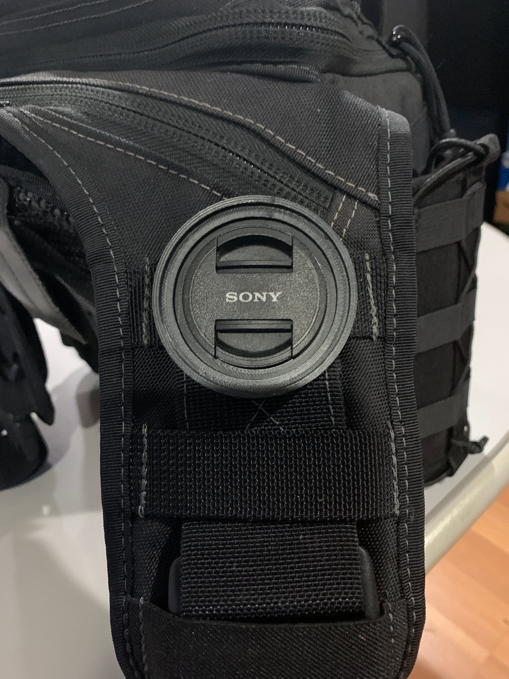 Camera Lens Cap Holder