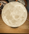 Moon Globe Lithophane Lampshade (Bambu LED Lamp 001 Compatible)