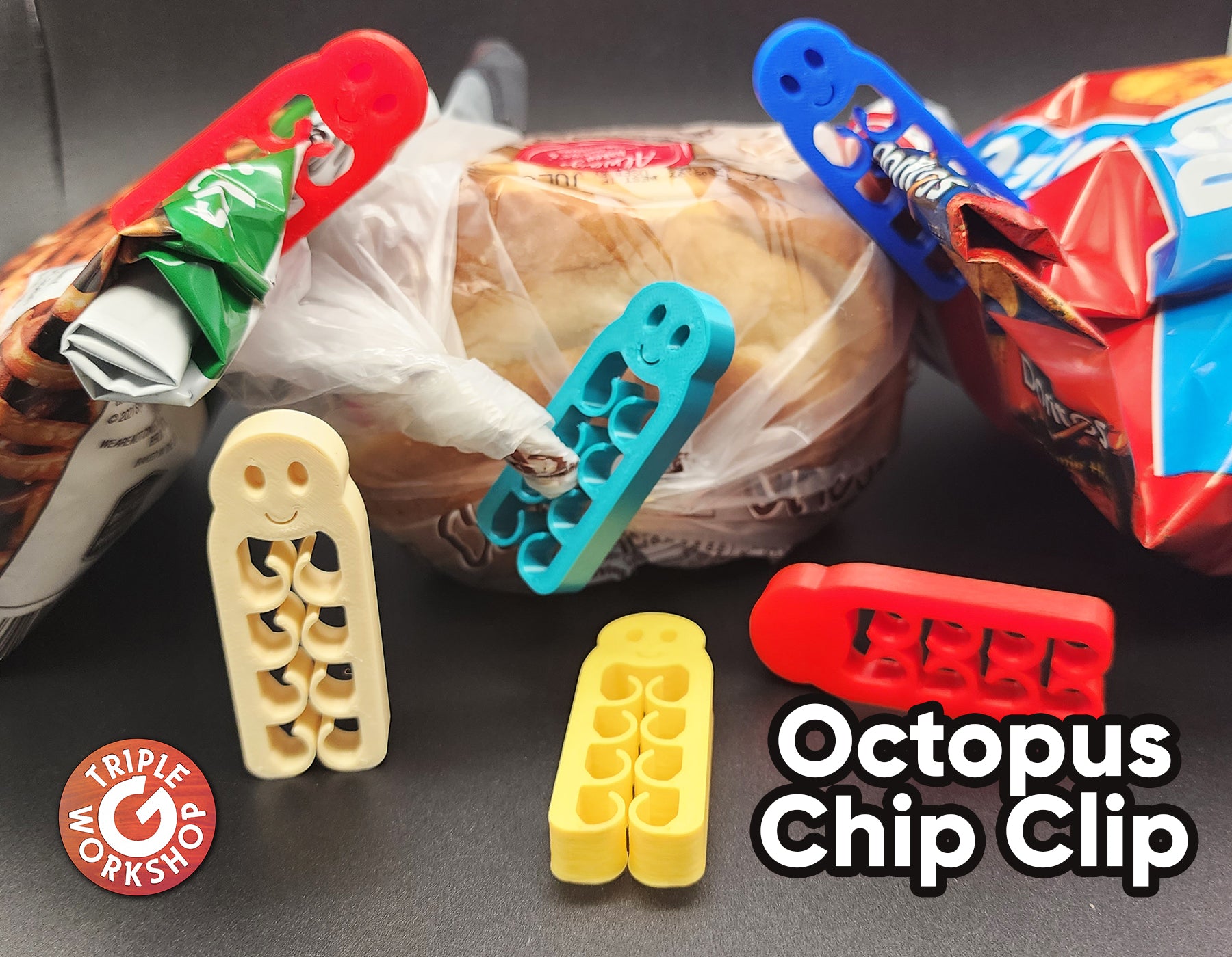 Octopus Chip Clip