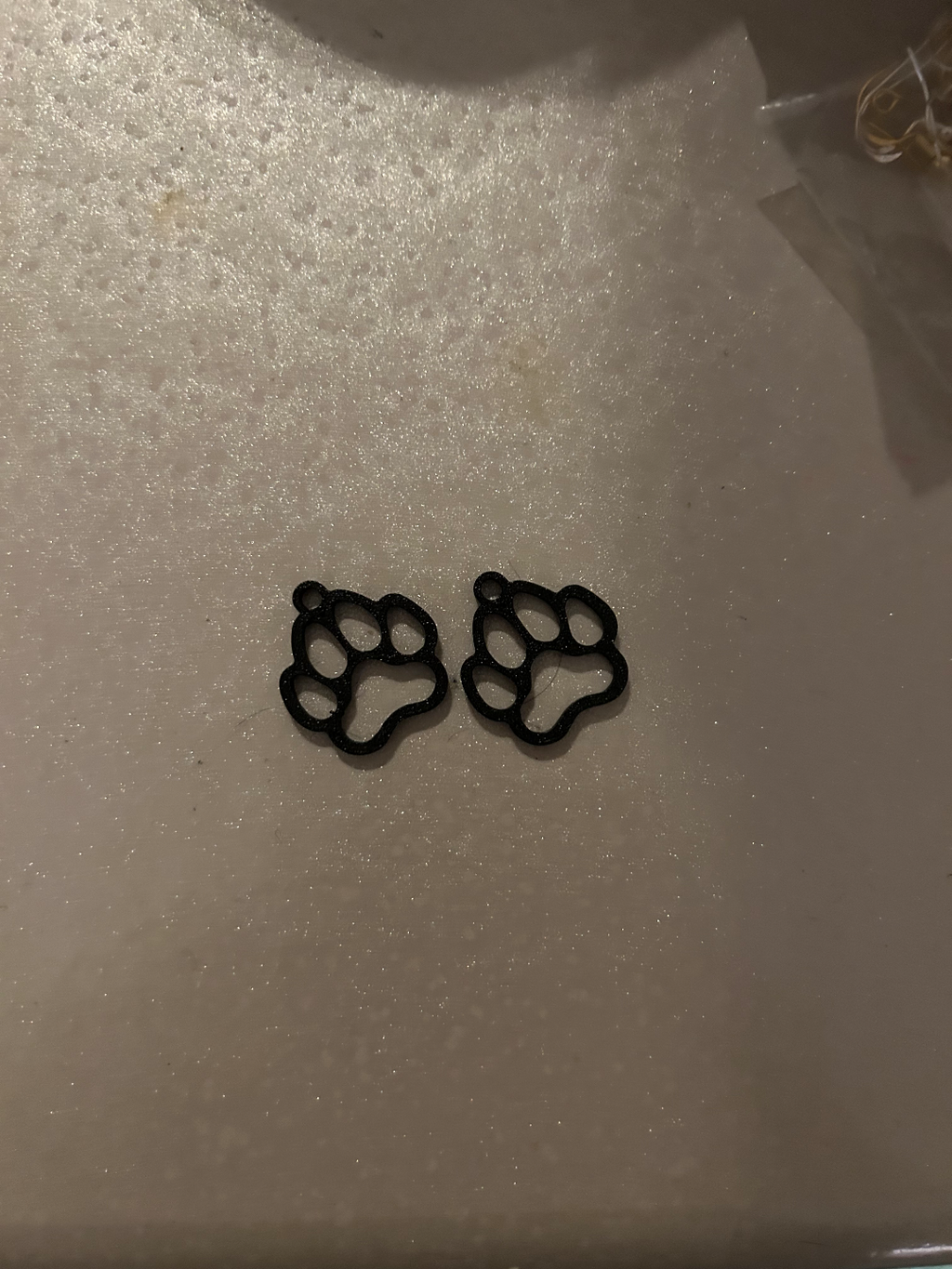 Paw Print Earrings