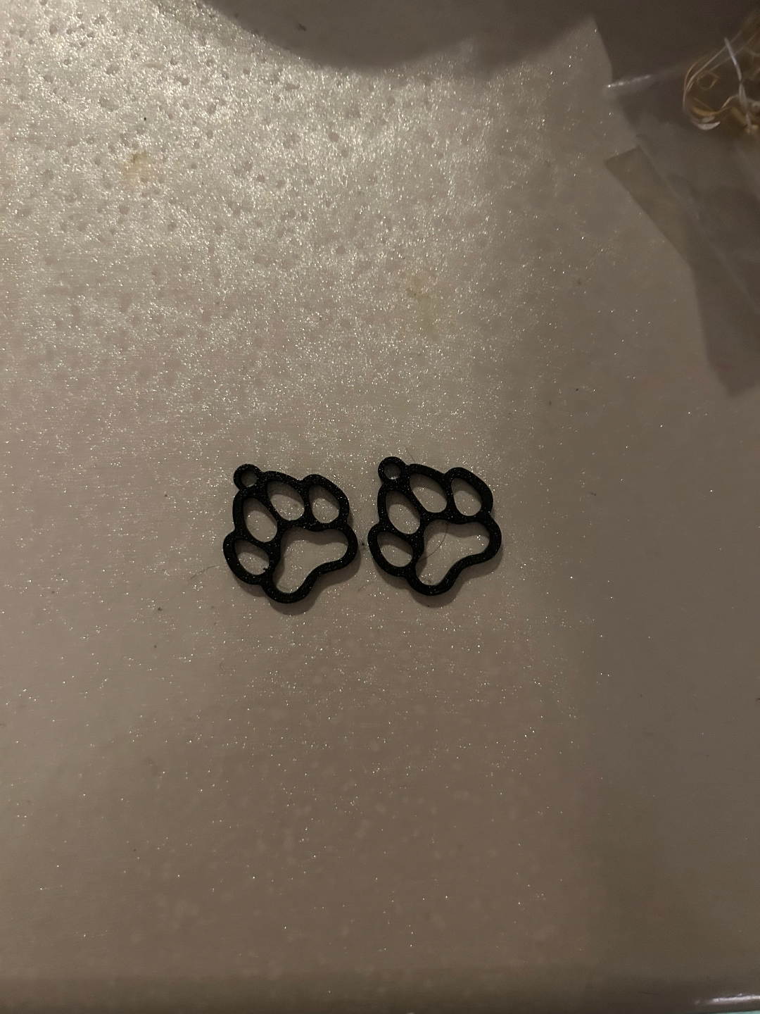 Paw Print Earrings