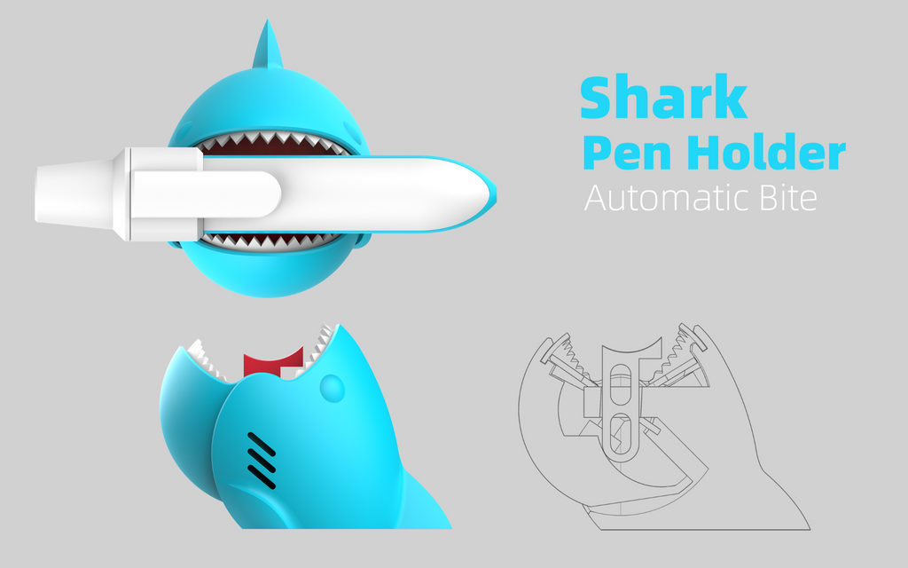 Shark Pen Holder