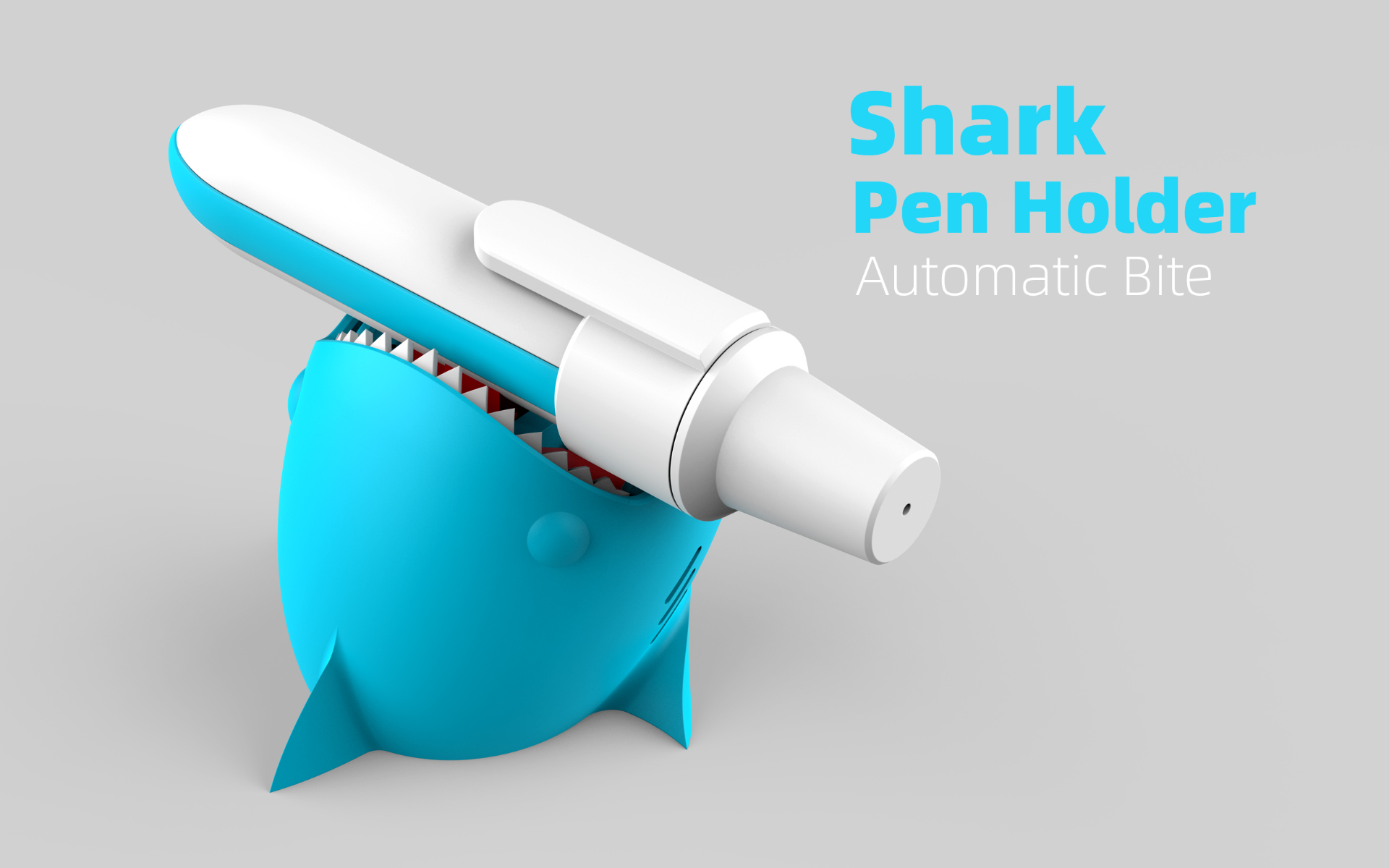 Shark Pen Holder