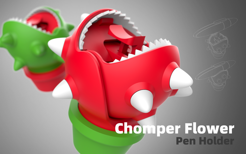 Shark Pen Holder