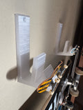 Skateboard Wall Hanger with Mini Fingerboard Holder