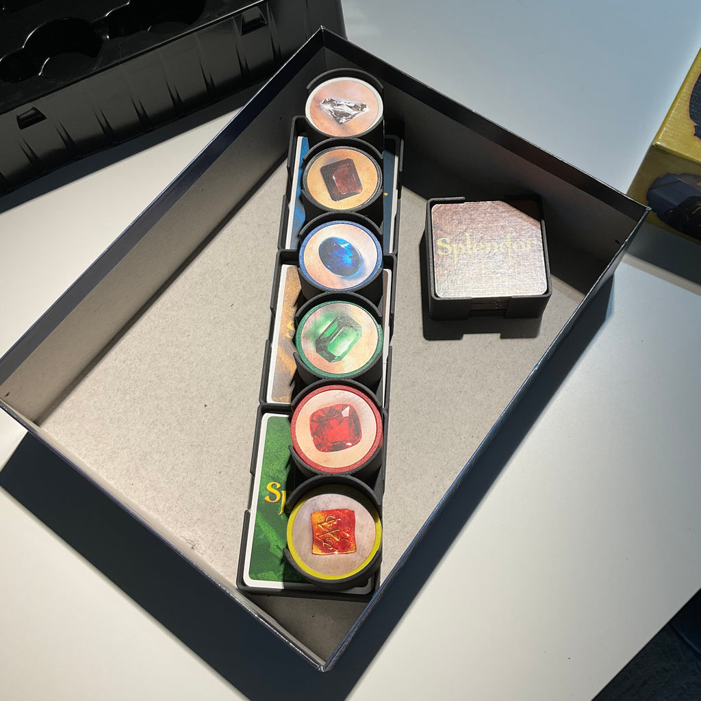 Board Game Chip and Card Holder
